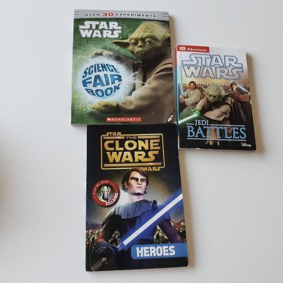 Lot of 3 Star Wars Theme Softbound Books - Picture 1 of 1